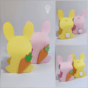 Arquivo De Corte Coleção De Coelhinho Da Páscoa 