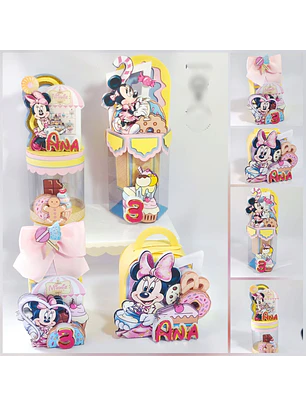 Arquivo de Corte Minnie Confeiteira 