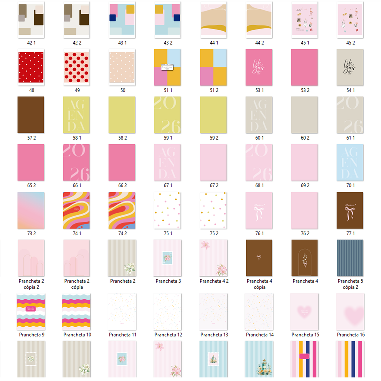 Arquivo Combo Capas + de 200 opções 2026 2