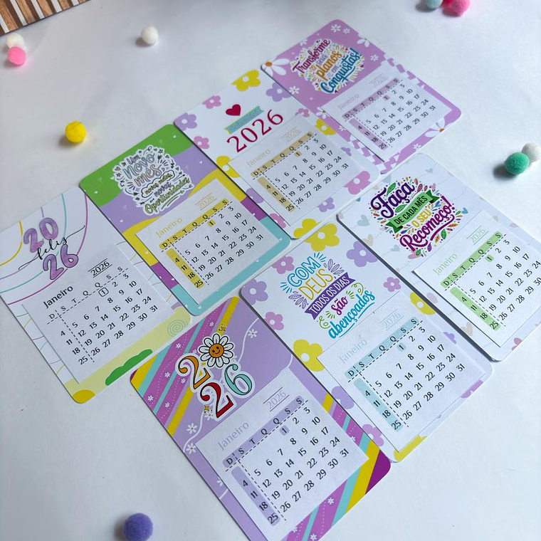 Arquivo Combo Calendários 2026 2
