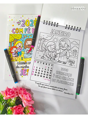 Arquivo Calendário de Colorir 2026