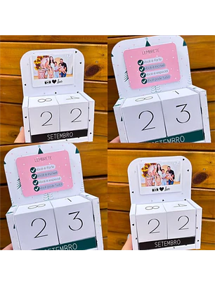 Arquivo Calendário de Mesa em Cubo 2026