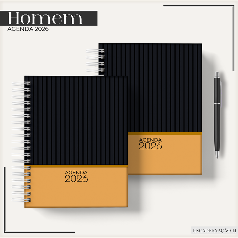 Arquivo Combo Kit Agendas Masculinas 2026 6