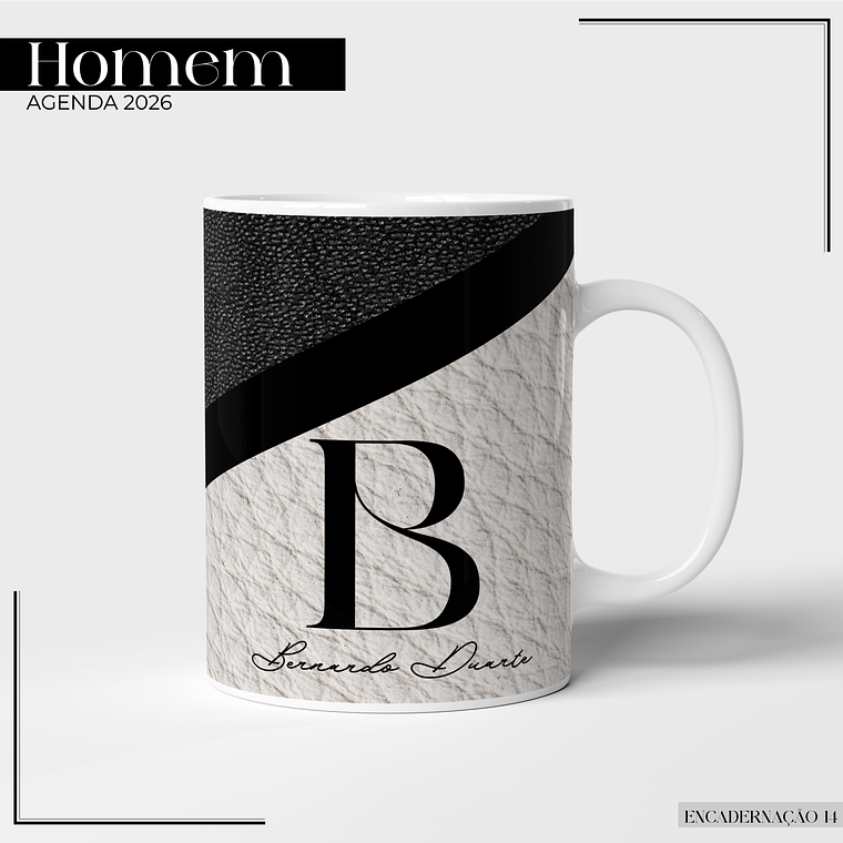 Arquivo Agenda Marble Black 2026 2