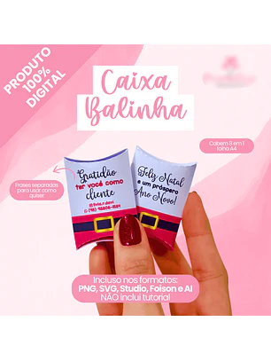 Arquivo Caixa Balinha Natal