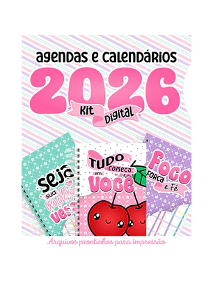 Kit Digital - Agendas e Calendários 2026