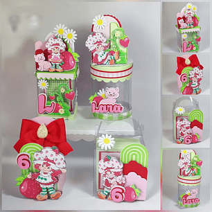 Arquivo de Corte Moranguinho Retrô