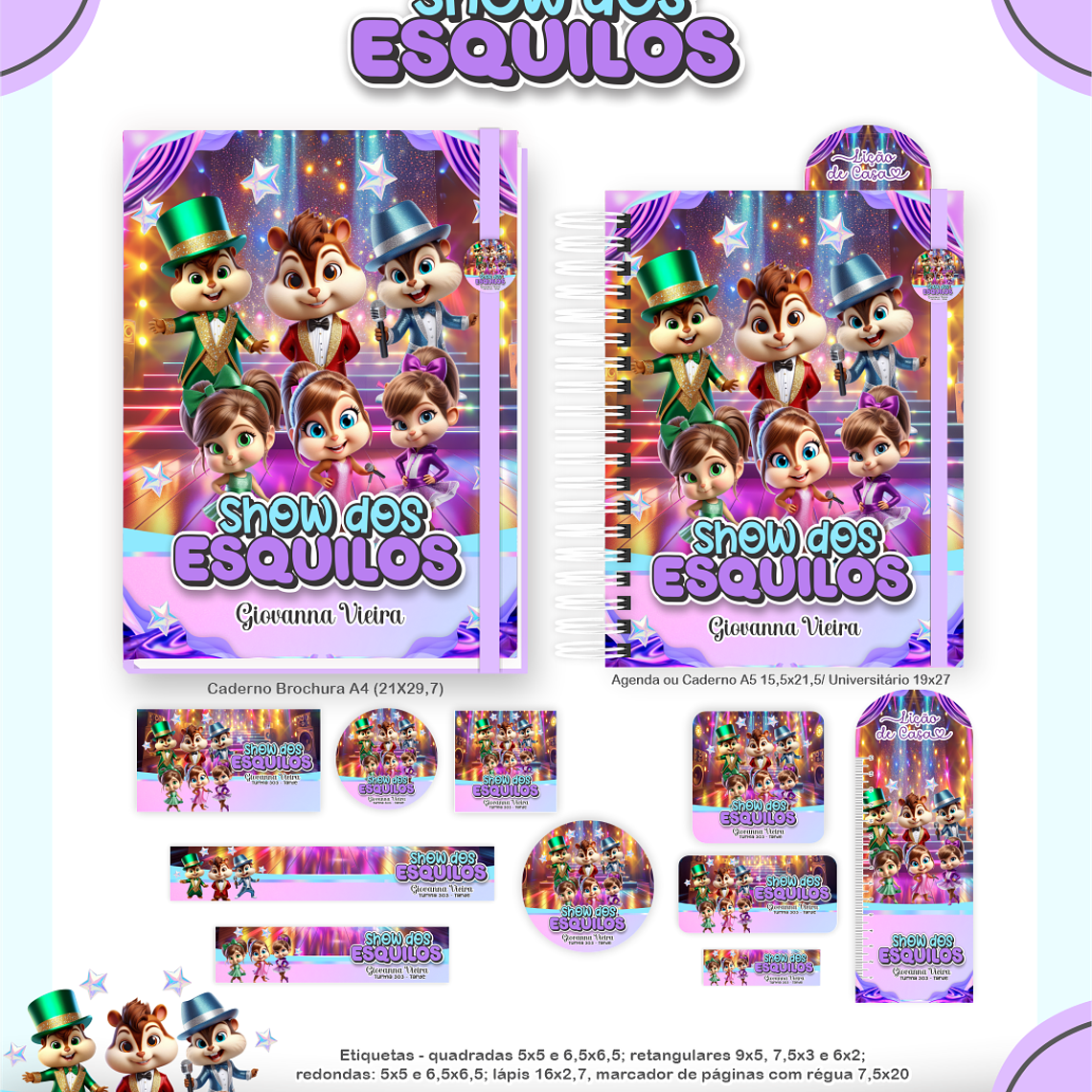 Arquivo Escolar Show dos Esquilos 4