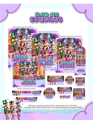 Arquivo Escolar Show dos Esquilos
