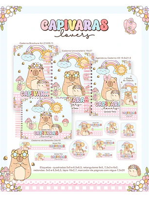 Arquivo Escolar Capivara Lovers