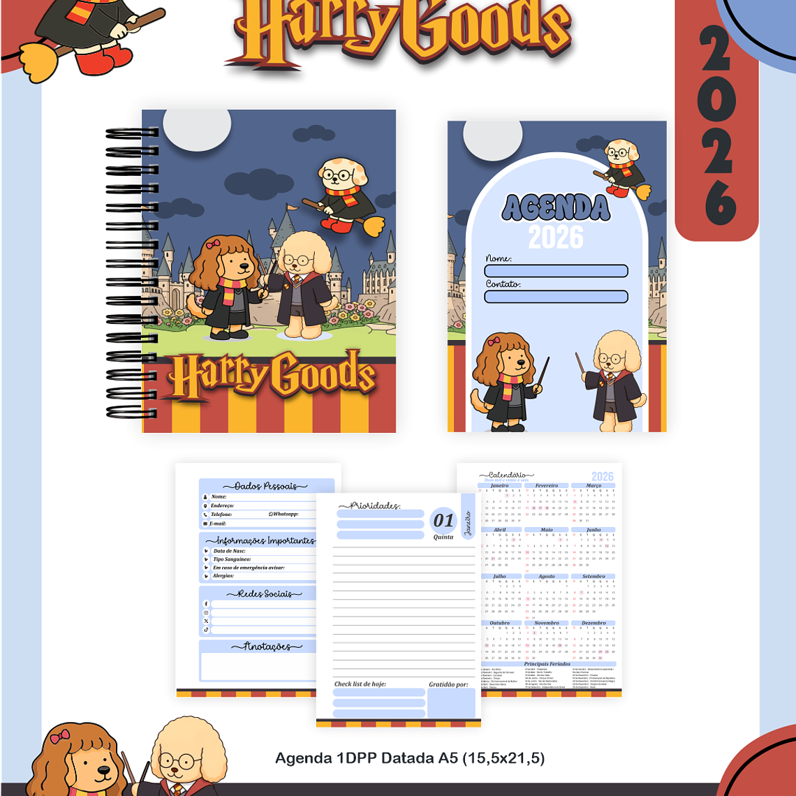 Arquivo Escolar Harry Goods 6