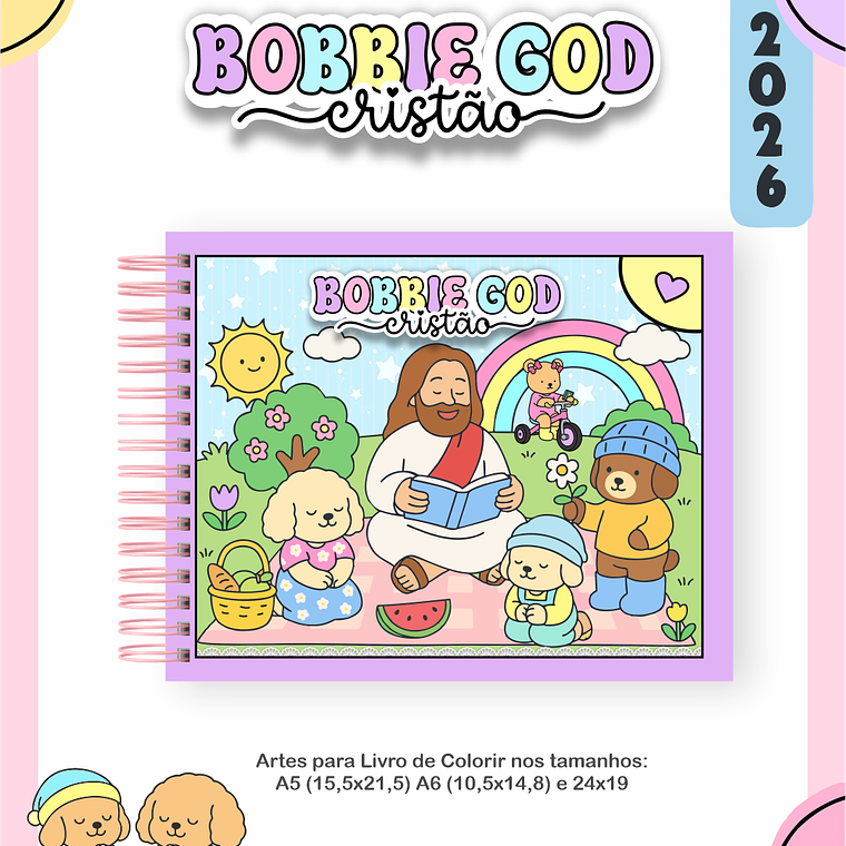 Arquivo Escolar God Cristão Menina 10