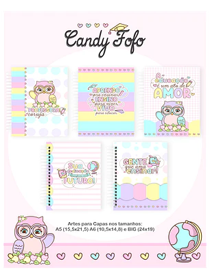 Pack Professores Candy Fofo 2026