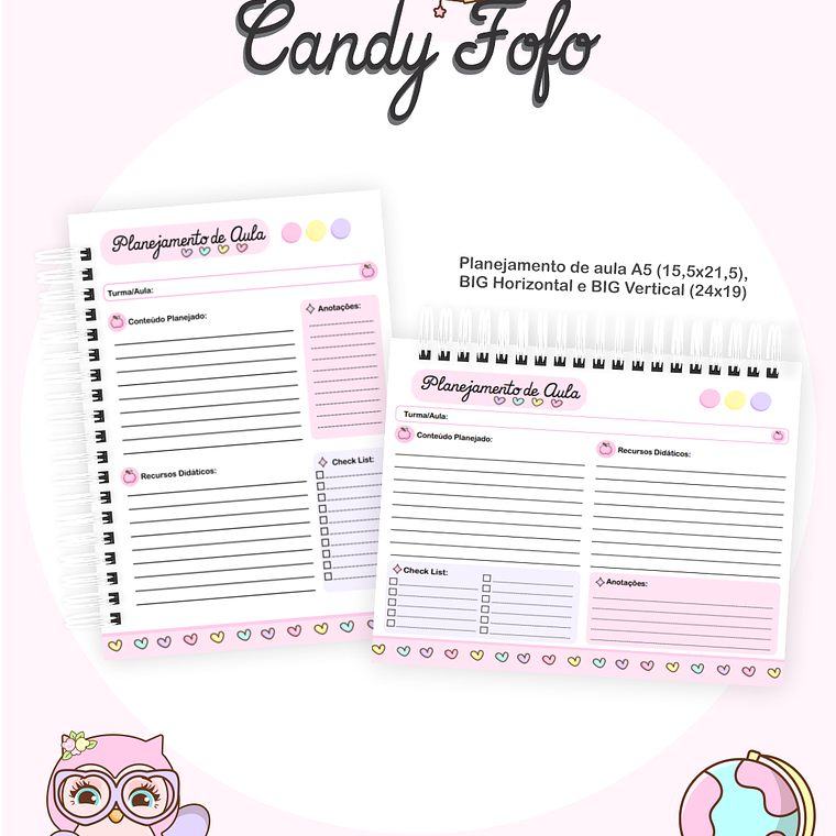 Pack Professores Candy Fofo 2026 8