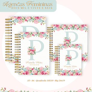 Combo Capas Florais 2026 