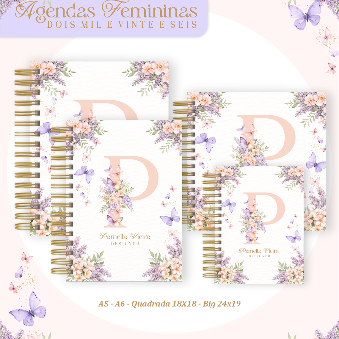 Combo Capas Florais 2026  3