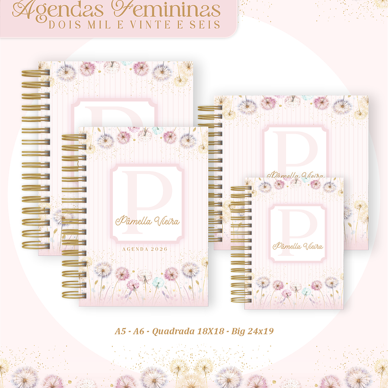 Combo Capas Florais 2026  4