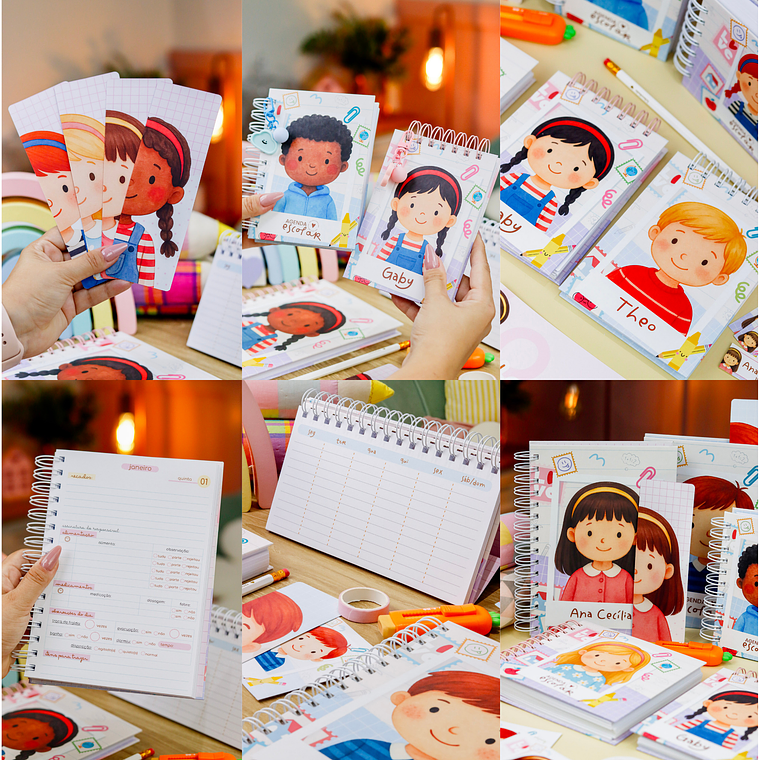 Combo Agendas Escolares 2026 2