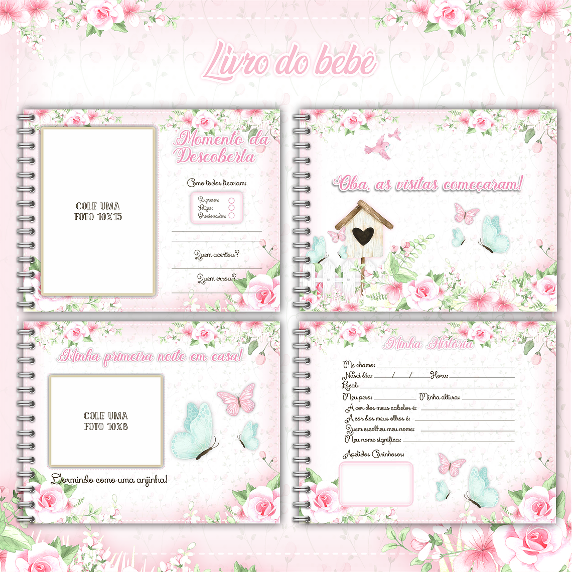 Arquivo Encadernação Baby Jardim Encantado 3