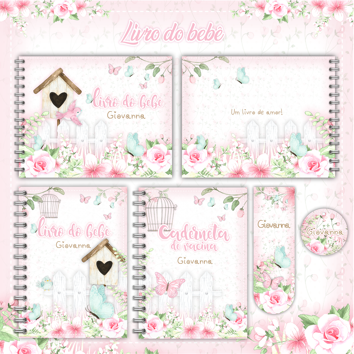 Arquivo Encadernação Baby Jardim Encantado 1