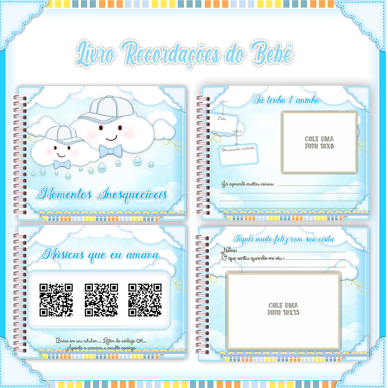 Arquivo Encadernação Baby Chuva de Amor Menino 2