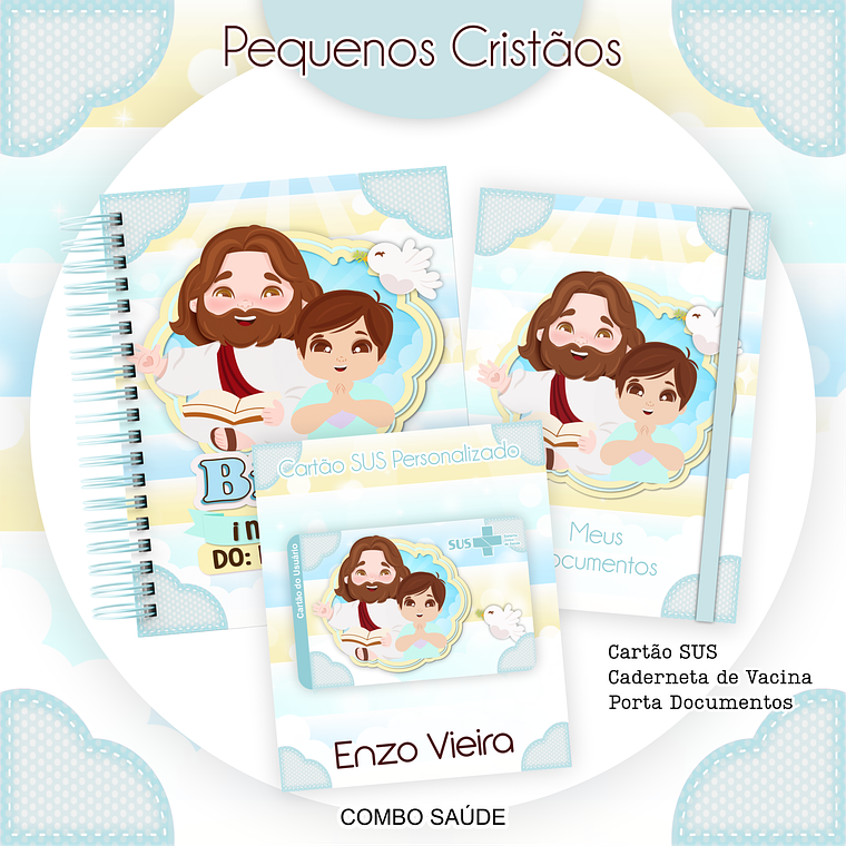 Arquivo Encadernação Kit Saúde Pequenos Cristãos 2
