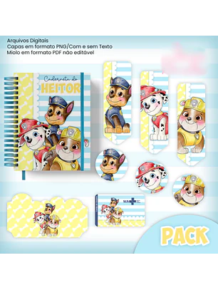 Arquivo Kit Patrulha Canina Candy Menino