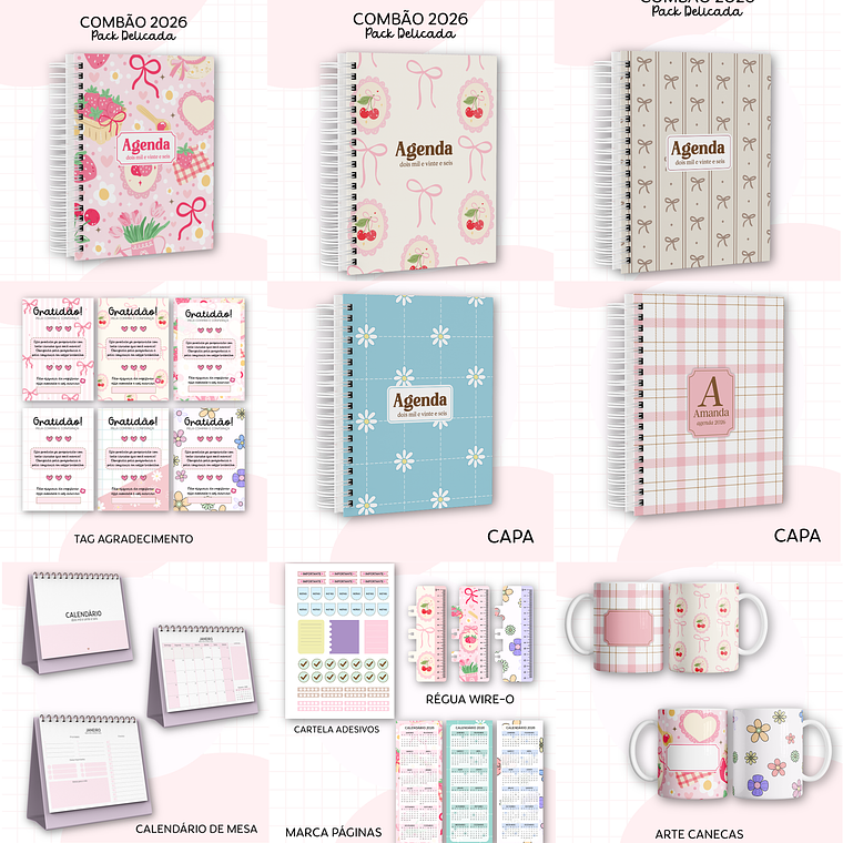 Arquivo Combo Encadernação Delicada - 2026 1
