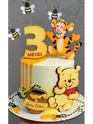 Arquivo topo ursinho Pooh baby 