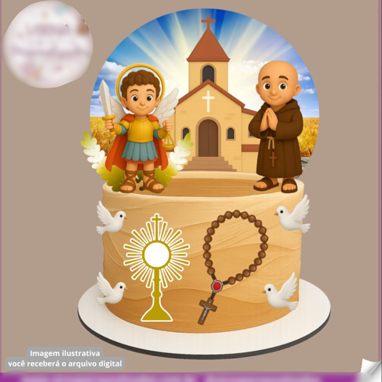 Arquivo Topo de Bolo Frei Gilson 1