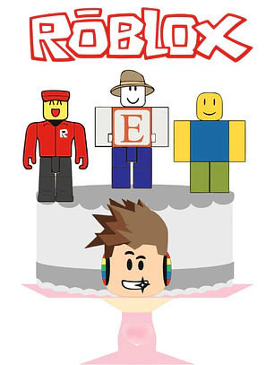 Arquivo TOPO de bolo ROBLOX - COLETIVA