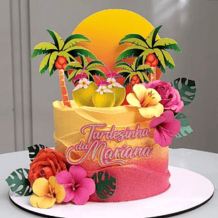 Arquivo topo de bolo Tardezinha camadas