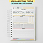 ARQQUIVO AGENDA ESCOLAR CRECHE DATADA 2026 | A5 | 1 DIA POR PÁGINA - Thumbnail 3