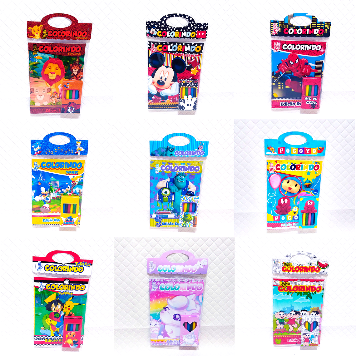 Arquivo Combo 30 Revistinhas de Colorir + Caixinhas de Giz 3