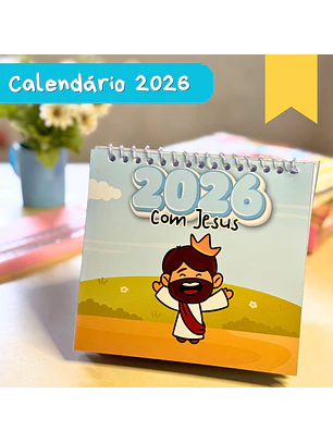 Arquivo Calendário de Mesa com Jesus 2026