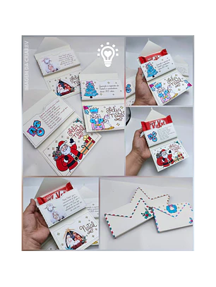 ARQUIVO DE CORTE CARTAS KITAKAT DE NATAL