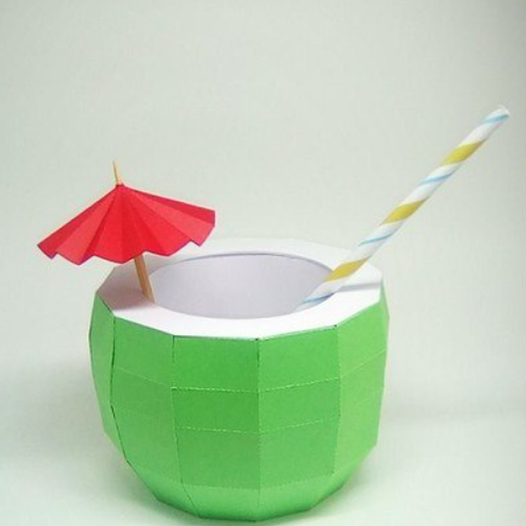 Arquivo Centro De Mesa Coco Tropical  1