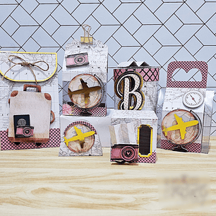 Arquivo de Corte Coleção Viagem