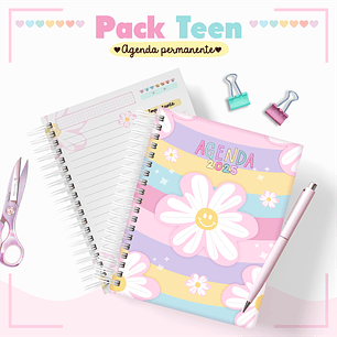 Arquivo Pack Teen - Agenda Pemanente + Caneca - Margarida Feliz