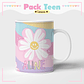 Arquivo Pack Teen - Agenda Pemanente + Caneca - Margarida Feliz - Thumbnail 2