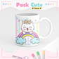 Arquivo Pack Teen - Agenda Pemanente + Caneca - Gatinho Cute - Thumbnail 2