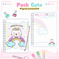 Arquivo Pack Teen - Agenda Pemanente + Caneca - Gatinho Cute - Thumbnail 1