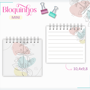 Arquivo Pack Mini Bloquinhos - 5 modelos