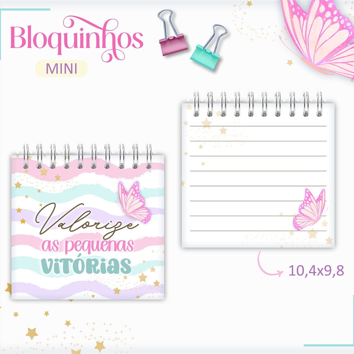 Arquivo Pack Mini Bloquinhos - 5 modelos 3