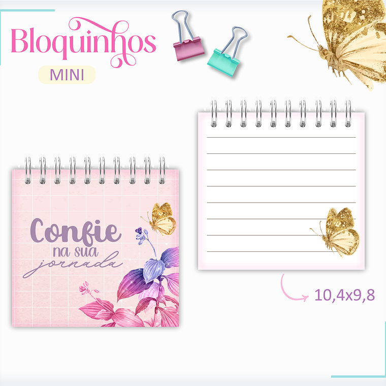 Arquivo Pack Mini Bloquinhos - 5 modelos 5