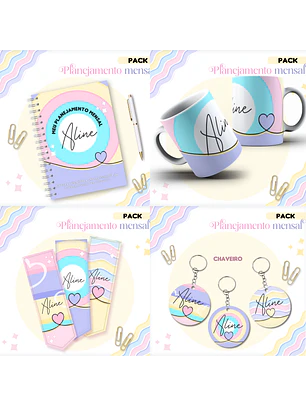 Arquivo Kit Planejadores Mensais Permanente
