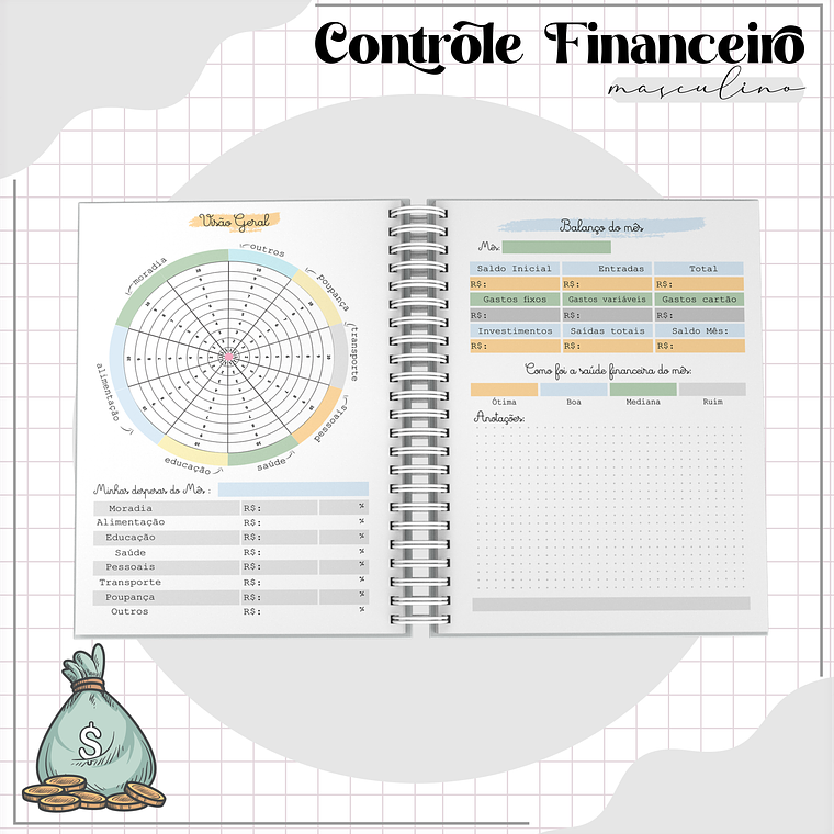 Arquivo Planner Financeiro Masculino 6