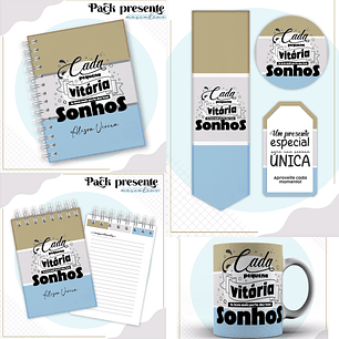 Arquivo Encadernação Kit Presente Masculino