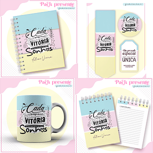 Arquivo Encadernação Kit Presente Feminino