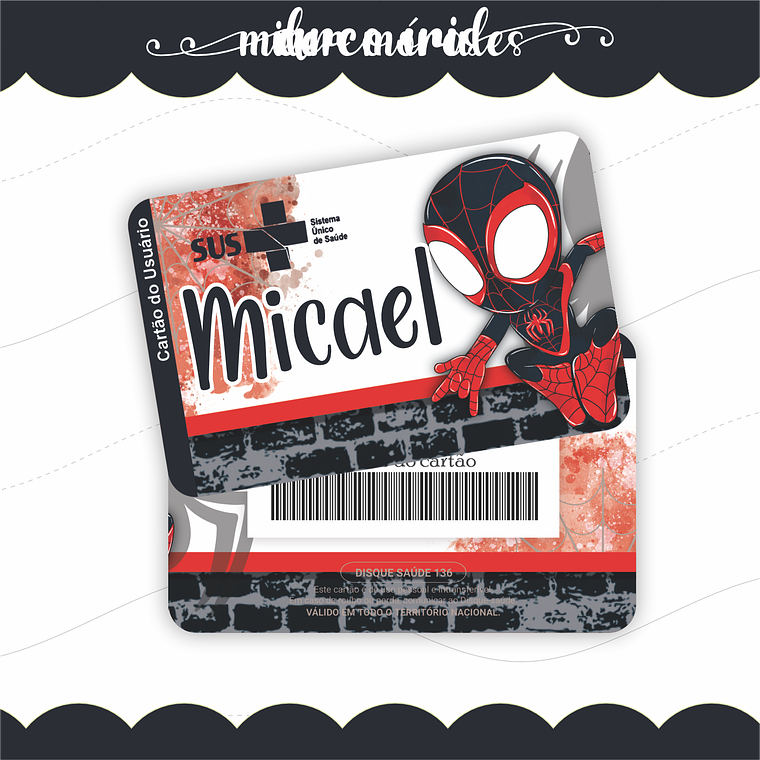 Arquivo Caderneta de Saúde - Miles Morales 4